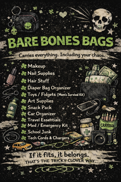 Bare Bones Floral Drip