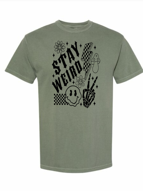 Emotionally Deceased Stay Weird Graffiti