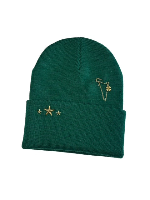 Brain Freeze Athletic Green Alt Beanie